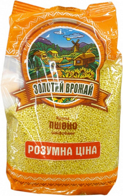 Пшоно ТМ Золотий врожай 700 г шліфоване