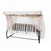 Гойдалка з навісом Mirpol INES з москітною сіткою 215х130х170 см