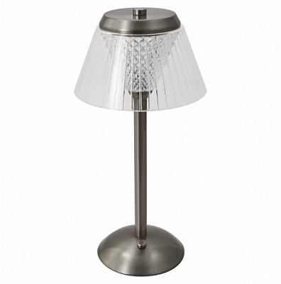 Настільна лампа 3 Вт нікель Darena/TL1 satin nickel