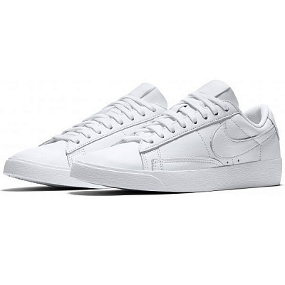 Кроссовки Nike W BLAZER LOW LE AV9370-111 р.US 7 белый
