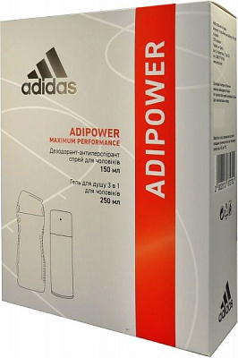 Подарунковий набір Adidas для чоловіків 2020 Adipower