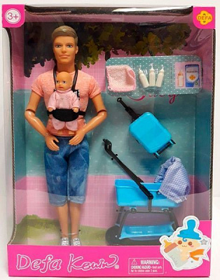 Лялька Defa 8369 Кен шарнірна з аксесуарами