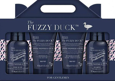 Набор подарочный для мужчин Baylis&Harding Fuzzy Duck Men’s Pink Pepper and Oud