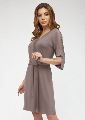 Халат Roksana №1186/60116 р. XL шоколадный 