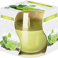 Свічка у склянці Зелений чай sn71/83 Bispol