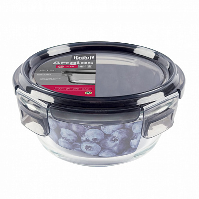 Контейнер с крышкой Krauff Artglas 390 мл 29-298-062