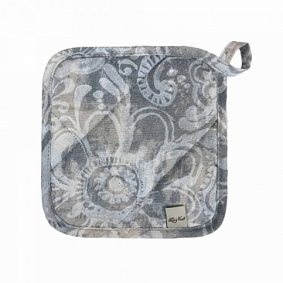 Прихватка Paris Вензель 20x20 см графит La Nuit 