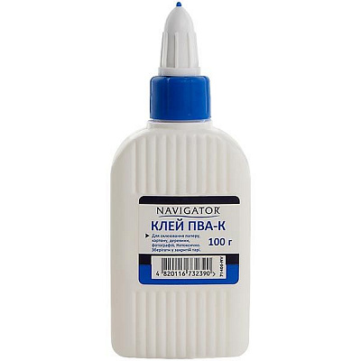 Клей ПВА супер-ковпачок 100 мл Navigator