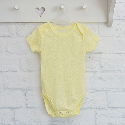 Боди унисекс Blanka р.74 желтый 110184 