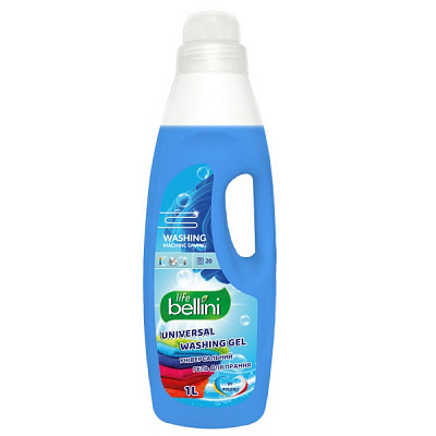 Гель для стирки для машинной и ручной стирки BELLINI LIFE универсальный Морской бриз 1 л 