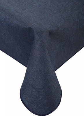 Скатерть Monaco 140x180 см синий Gemitex 