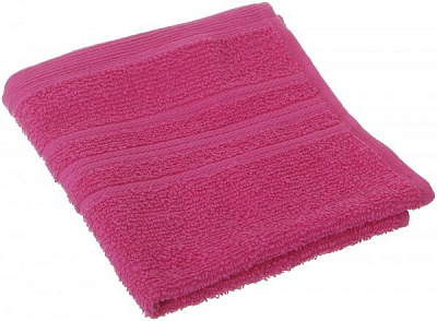 Рушник зі смужками 30x30 см малиновий Home Line