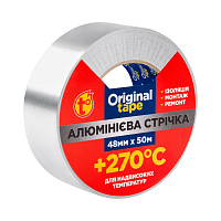 Алюмінієва стрічка PROF Термостійка 48 мм x 50 м ORIGINAL TAPE