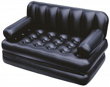 Диван Bestway Multi Max Comfort Quest 188х152 см трансформер надувной с электронасосом черный