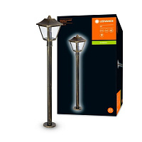 Стовп Ledvance E27 IP44 бронзовий Endura Classic Stand 100 Gold 