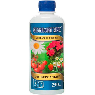 Минеральное удобрение Standart NPK универсальное 250 мл