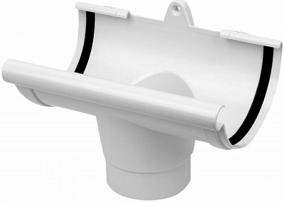 Воронка желоба RoofOK 120 мм белый 