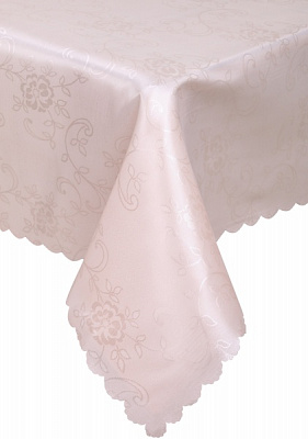 Скатерть Dertsiz 110x180 см кофейный Karna 