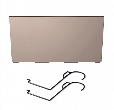 Ящик балконний з кріпленням PRP URBI CASE навісний 400 мм мокка (74987-7529)