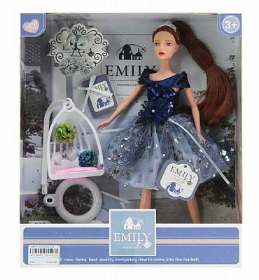 Кукла Shantou Emily QJ089 с аксессуарами