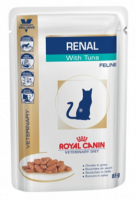 Консерва Royal Canin V.D. RENAL FELINE with TUNA pouches 85 г