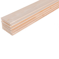 Вагонка деревянная 1с еловая срощенная 14x100x3000 мм (уп. 5 шт.)