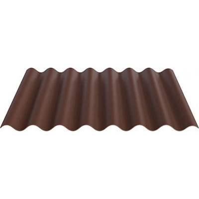 Лист волокнистоцементный IFCEM FIBRODAH Modern 585х1130 мм коричневый