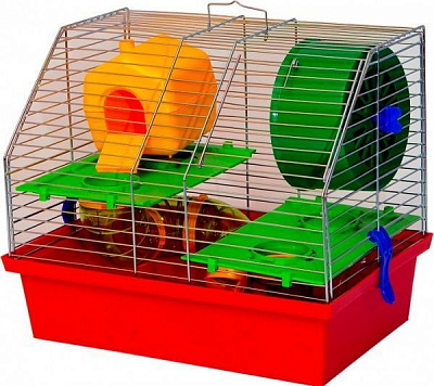 Клетка Лорі Вилла Люкс 2 цинк