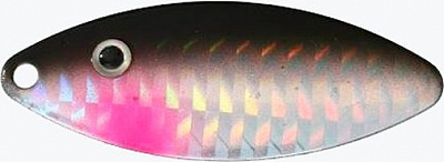 Блесна Mikado вращающаяся Stream № 3 11 г silver/61 HOLO