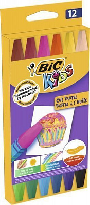 Крейда масляна Oil Pastel BIC