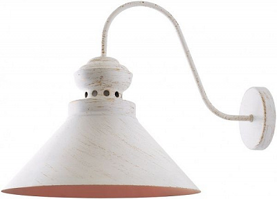 Бра Vesta Light 1x60 Вт E27 белый с золотистым LOFT 17181 біло-золотий 