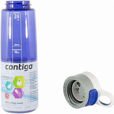 Пляшка спортивна Grace 0,75 л синя Contigo