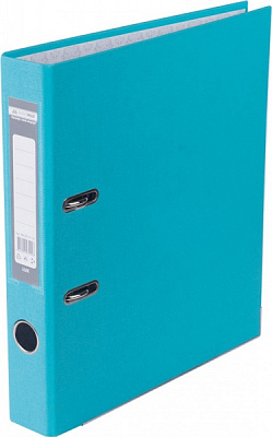 Папка-регистратор LUX односторонняя JOBMAX А4 50мм PP голубая сборная BM.3012-14c Buromax