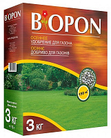 Добриво осіннє Biopon гранульоване для газона 3 кг