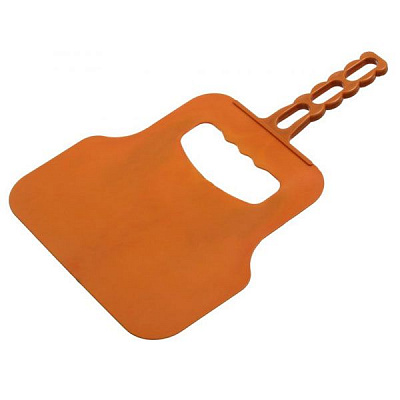 Лопатка для роздування вугілля помаранчева