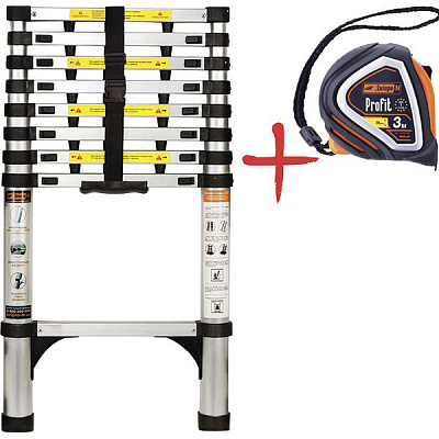 Драбина телескопічна Дніпро-М 2.6 м
