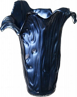 Ваза Eros 30х36 см синій металік Antonio Tammaro