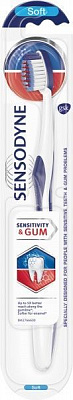 Зубна щітка Sensodyne Чутливість зубів та захист ясен м'яка 1 шт.