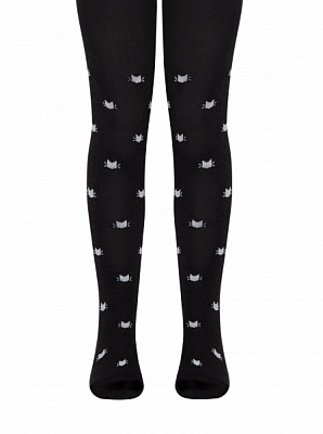 Колготки унисекс Conte-Kids TIP-TOP 567р.128-134 черный 