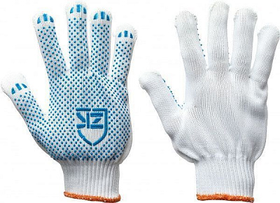 Рукавички Reis з покриттям ПВХ крапка XL (10) RT0149-4-BC