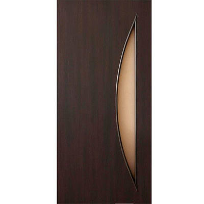Дверне полотно ОМіС Вітрило ЗС+КМ 700 мм венге