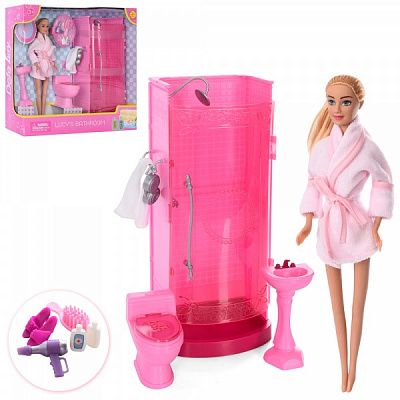 Кукольный набор Defa Ванная комната 8215