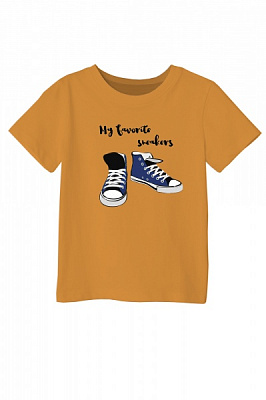 Футболка для мальчиков для мальчиков KOSTA р.122–128 оранжевый 2197-3 