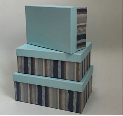 Коробка подарочная UFO W2356 28x20x12 см Blue