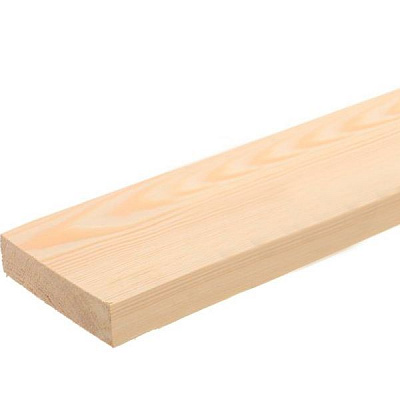 Доска ЛІСБУДІНВЕСТ цельная 20х80х2000 мм сосна