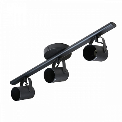 Спот LIGHT SET DZVIN SP 1003 3xGU10 черный