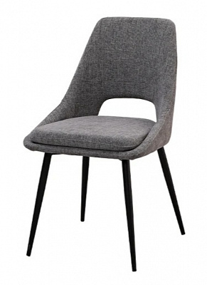 Стілець обідній Prestol Нано темно-сірий / чорний