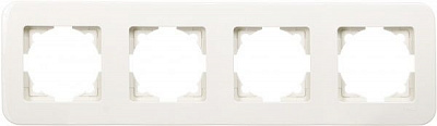 Рамка четырехместная Viko Rollina универсальная кремовый 90481054