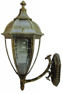 Світильник вуличний настінний Інтерклас Ліма 8021W20 E27 60 Вт античне золото