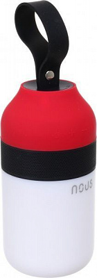 Смарт-світильник з Bluetooth колонкою 1,5 Вт червоний H3 Red